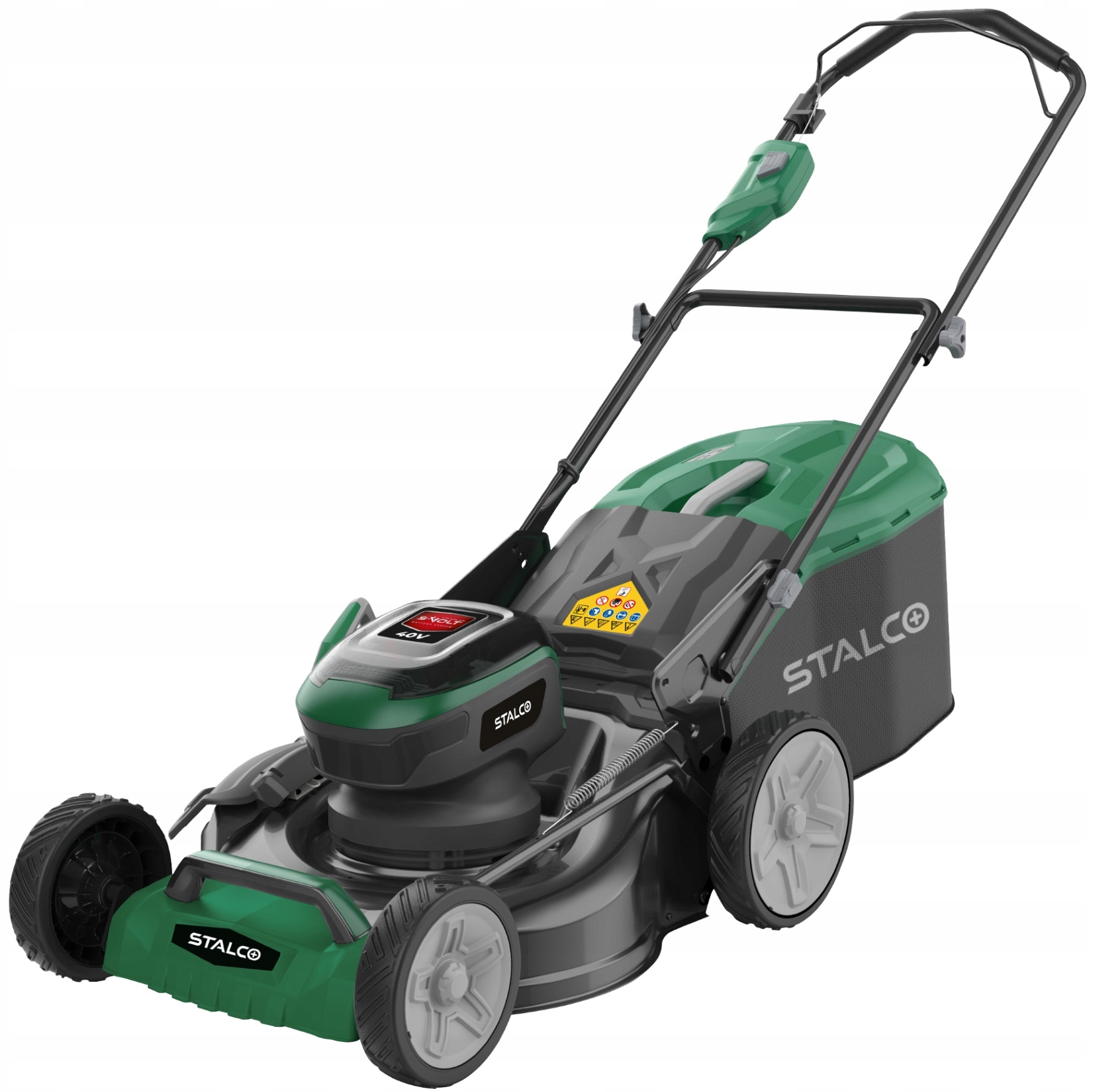 Stalco Akumulátorová Kosačka 46 CM S Košom 55 L