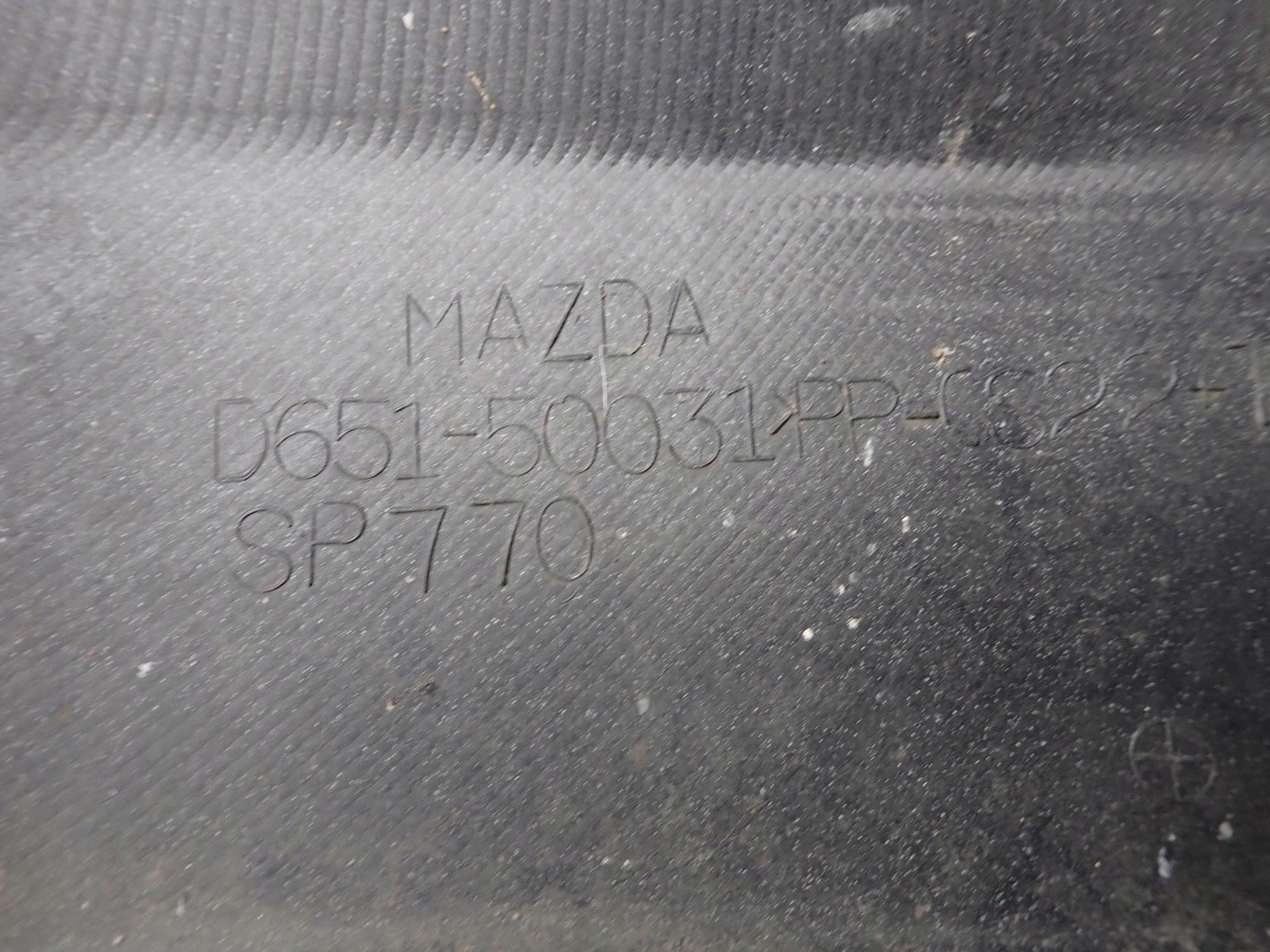 MAZDA 2 II 07-10 bumper front front