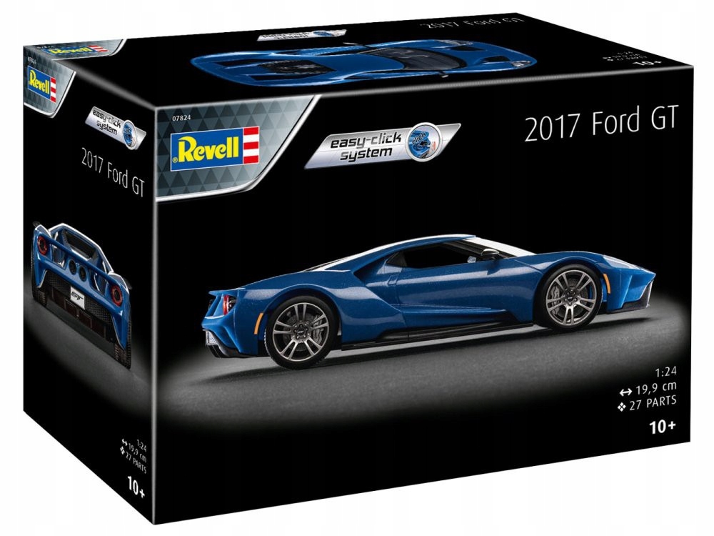 1:24 Samochód Ford GT 2017 (Easy Click) Revell 07824