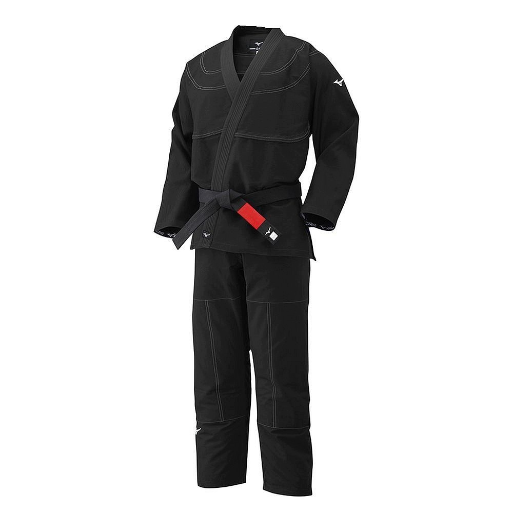 Mizuno Ju-jitsu gi Black(U) Black /1.5