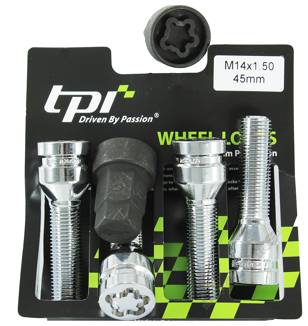 TPI стопорні болти 14x1, 5x45 St. Seat Skoda