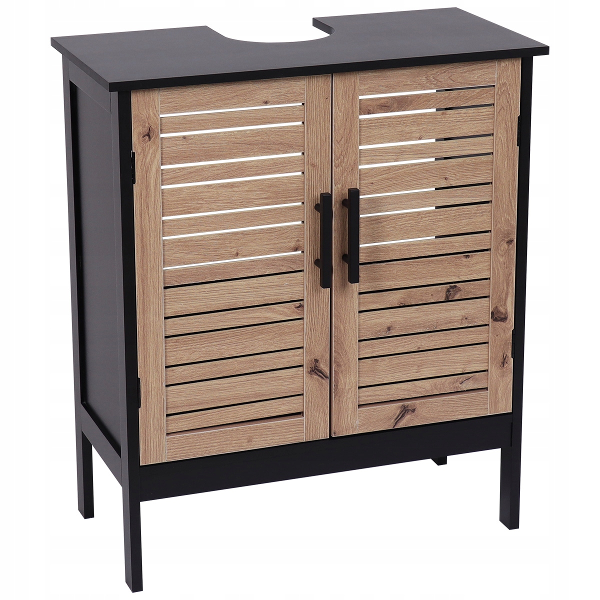 Skriňa pod umývadlo Mdf hnedá Bergen dekoratívna do kúpeľne, elegantná