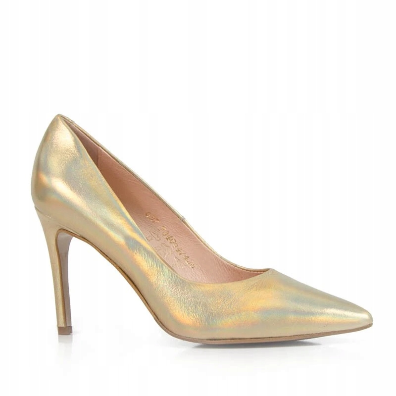 Visconi 7340 Lodičky Kožené Lico Zlaté 36