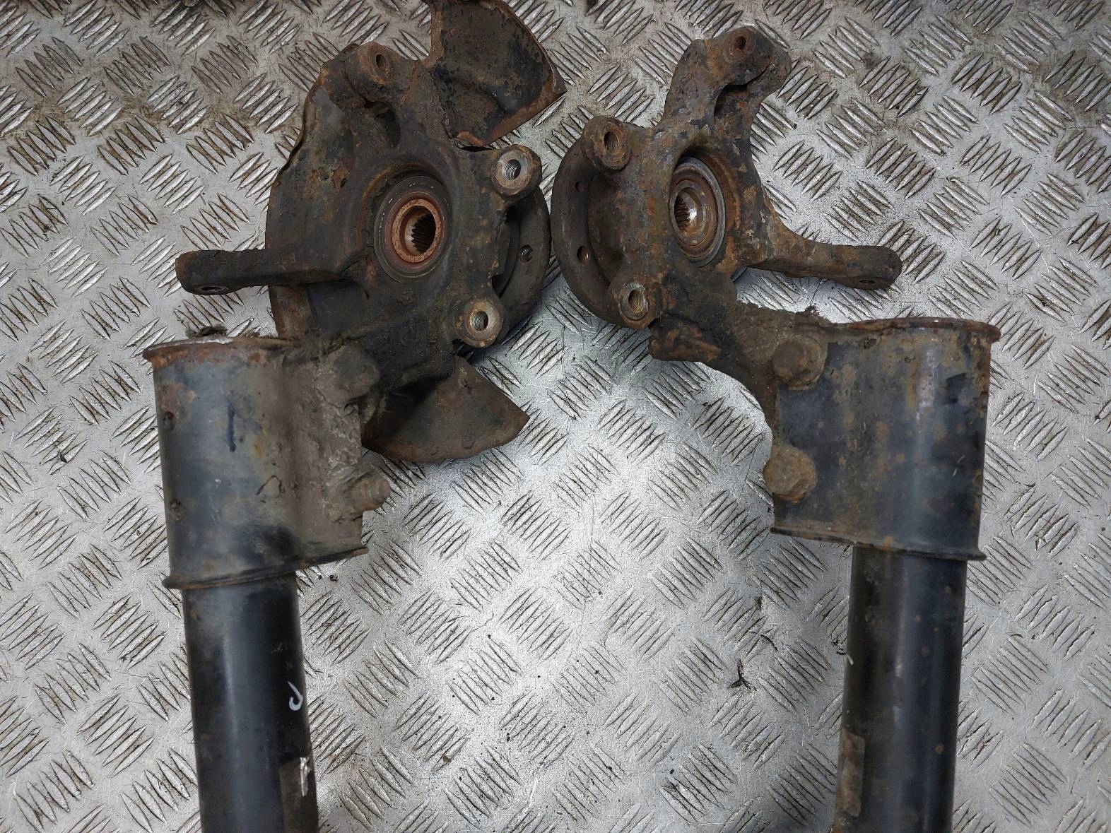 shock absorber spring swing left front + right front DACIA LOGAN and