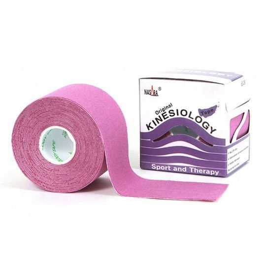 

Taśma Nasara Kinesiology taping plaster Fioletowy