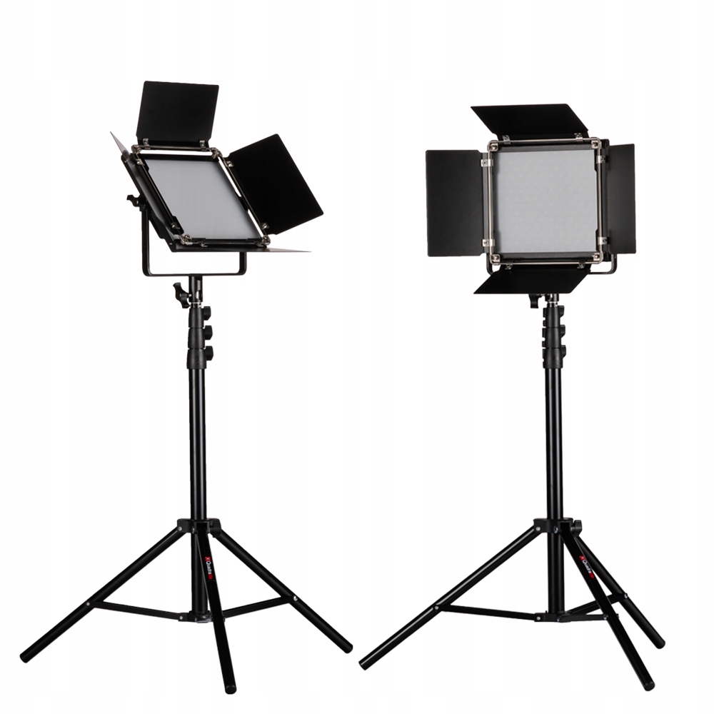 Quadralite Thea 300 Rgb Pro Kit 2x panel Led ze statywami i wrotami