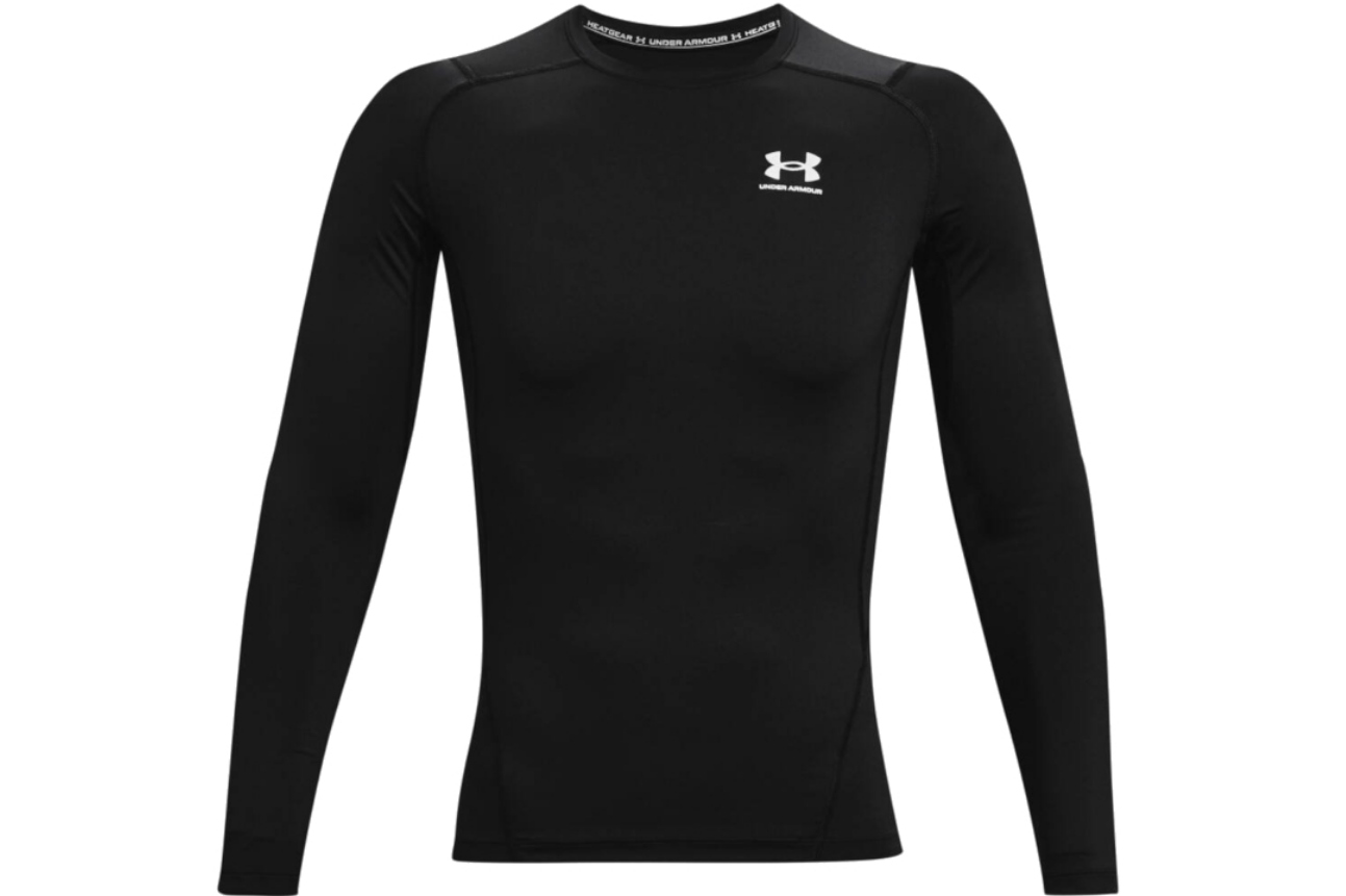 Under Armour Tričko Ua Hg Armour Comp Ls-blk černá