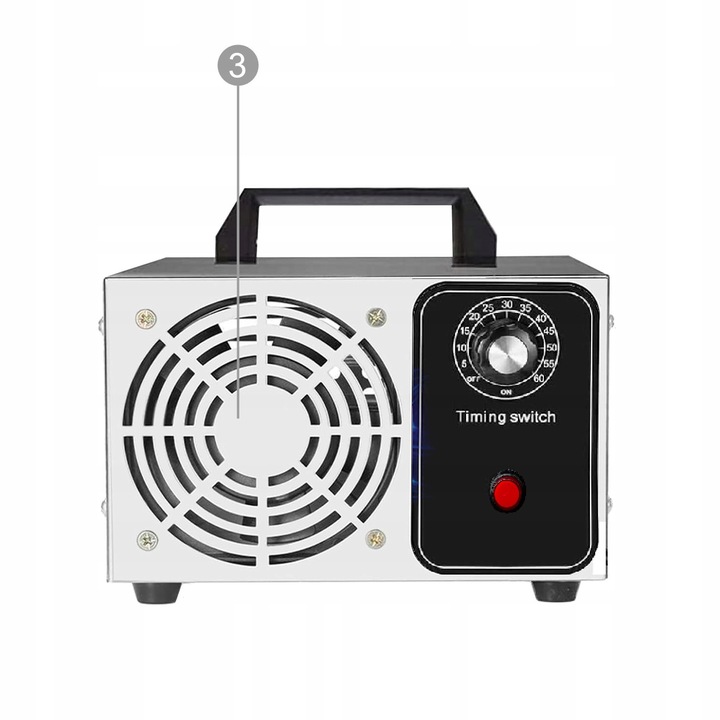 MOCNY GENERATOR OZONU OZONATOR DO DOMU I SAMOCHODU STERYLIZACJA DEZYNFEKCJA Kod producenta MOCNY GENERATOR OZONU OZONATOR DO DOMU D1
