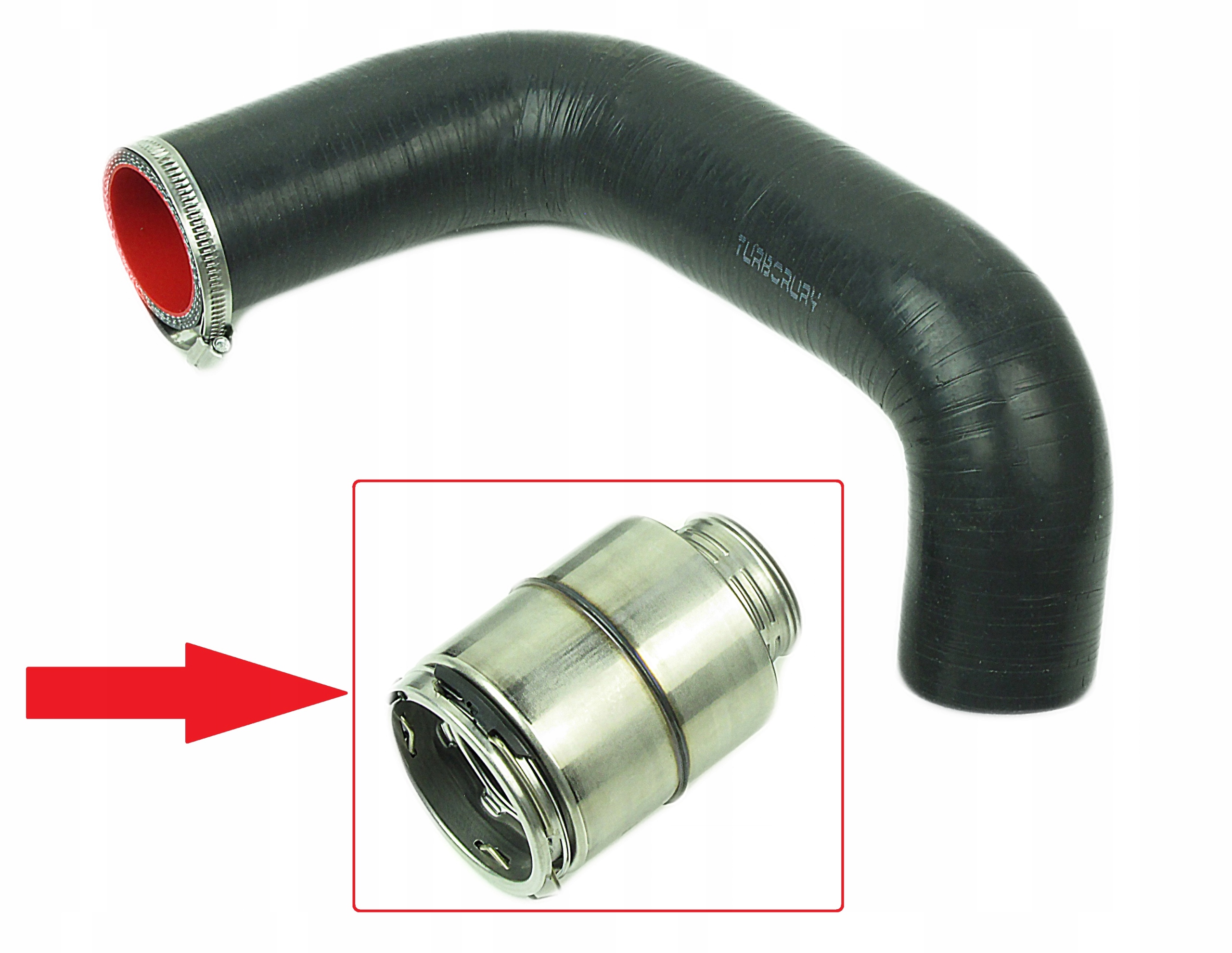 ZLACZKA RURA TURBO RENAULT MASTER 2 3 bi turbo DC Weight with packaging 2 kg