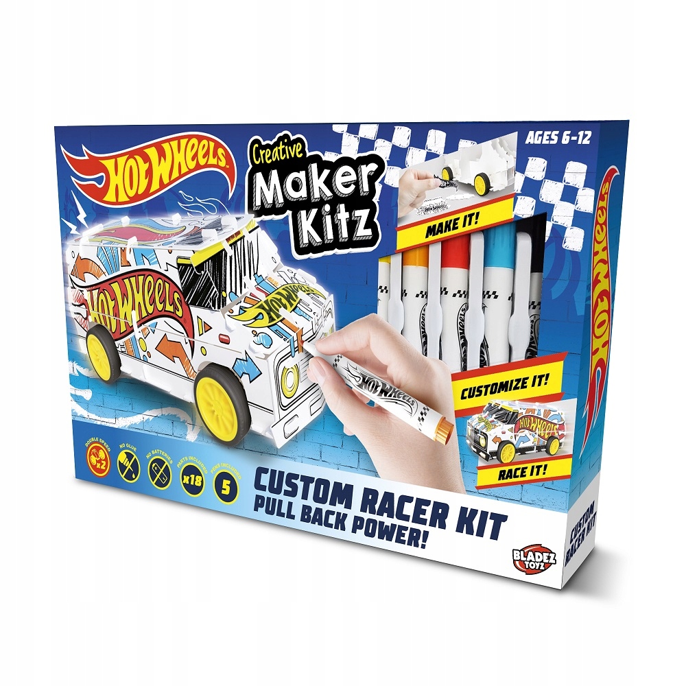 

Hot Wheels Maker Kitz zestaw z mazakami BTHW-M01V