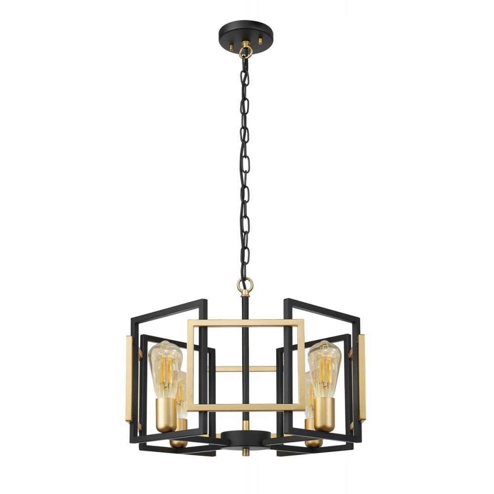 Industriální závěsná lustrová lampa Primero