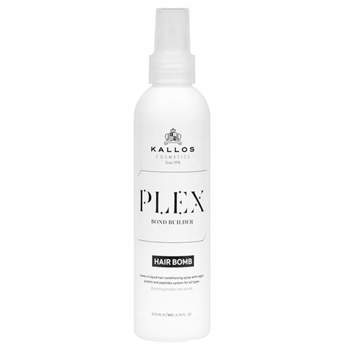KALLOS PLEX BOND BUILDER HAIR BOMB ODŻYWKA LEAVE-IN DO WŁOSÓW SPRAY 200ML