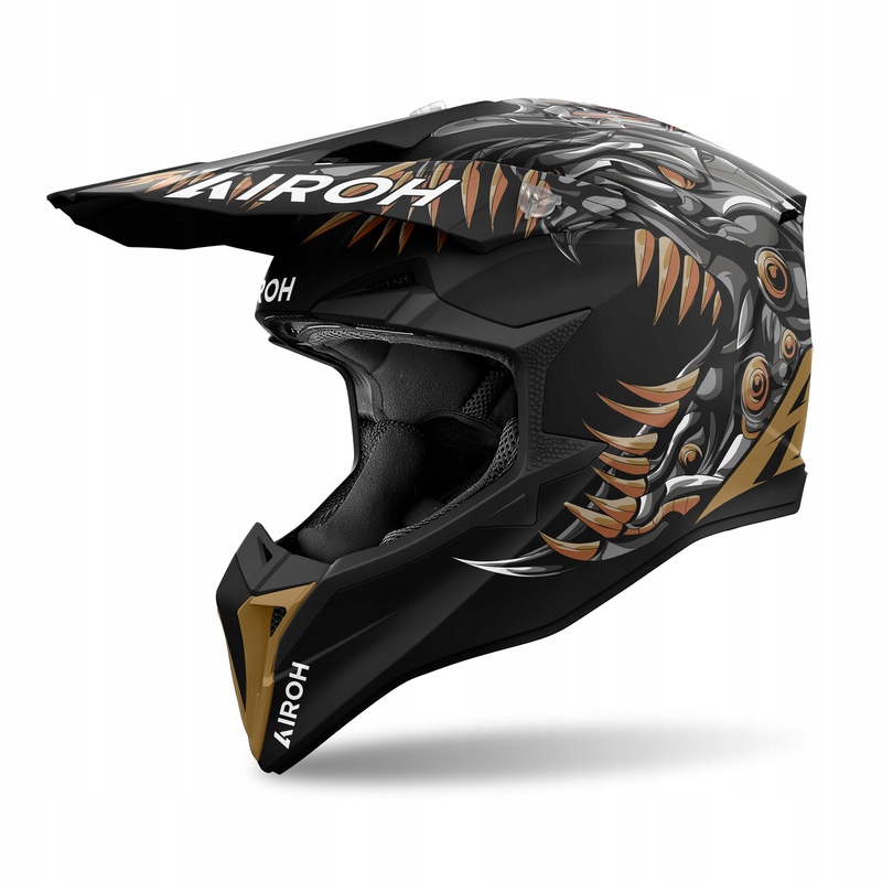 Motocyklová Prilba Airoh Wraaap Cyborg Matt XL