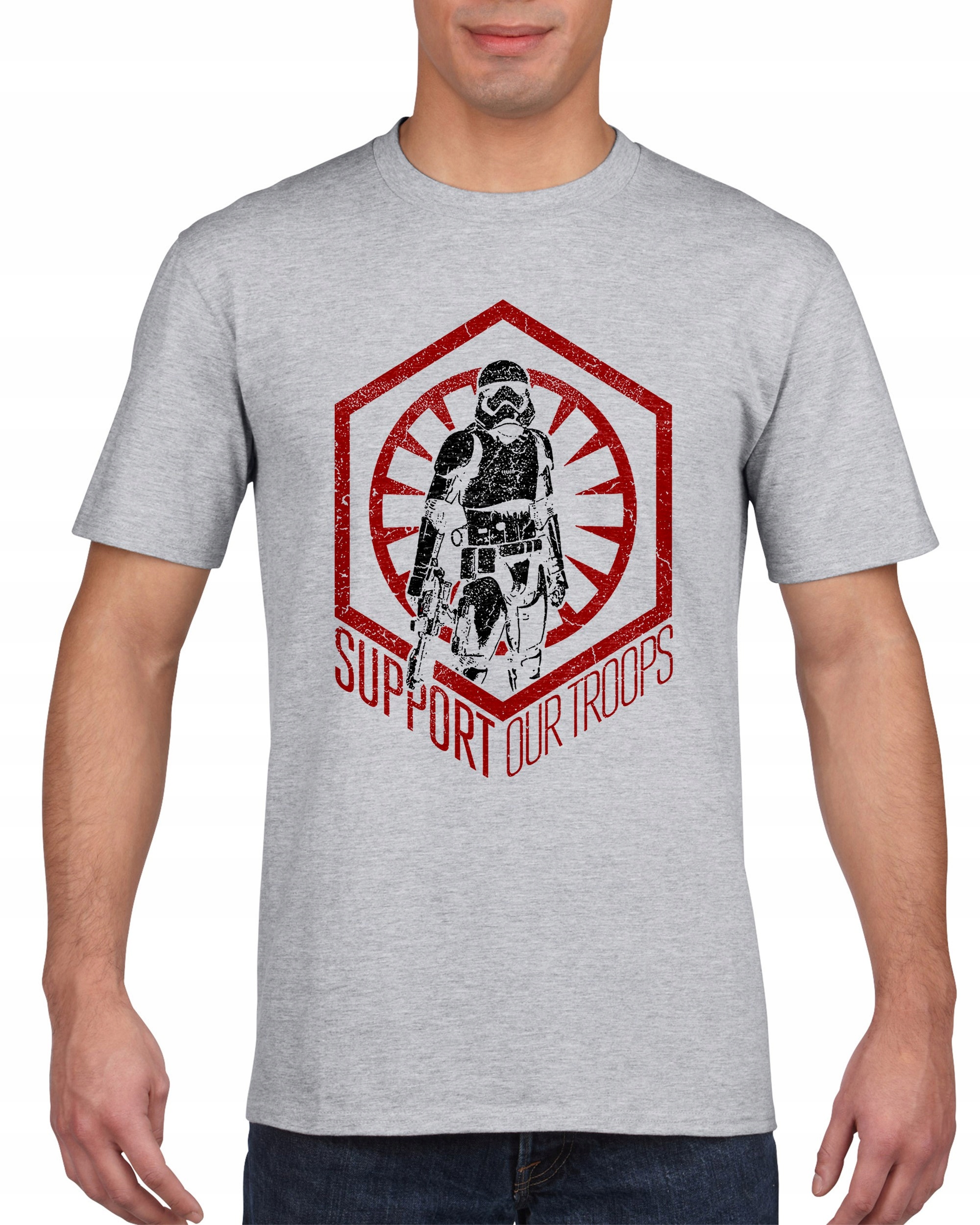 

Koszulka męska Support Our Troops Stormtroops L