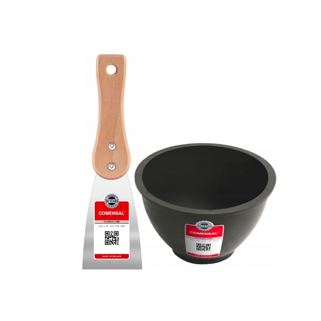 

Comensal Mały Zestaw Naprawczy szpachelka misa