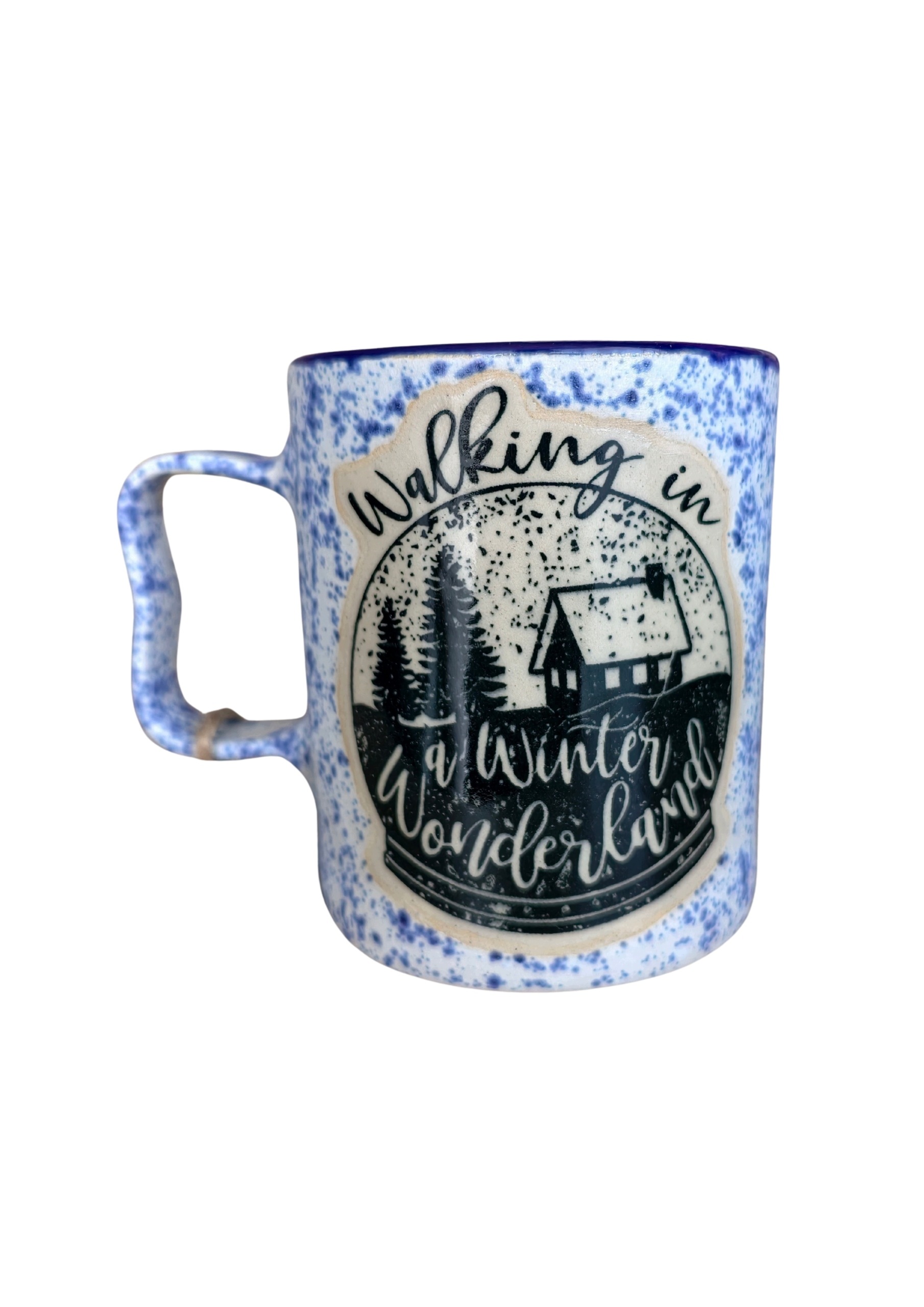 Keramický hrnek „Walking in a Winter Wonderland“ 600 ml Kc Creates Art