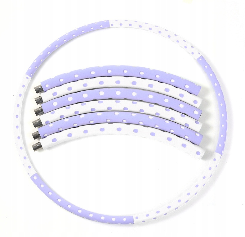 ODCHUDZAJĄCE HULAHOP KOŁO SKŁADANE HULA HOOP MASAŻ Marka Focus Sport