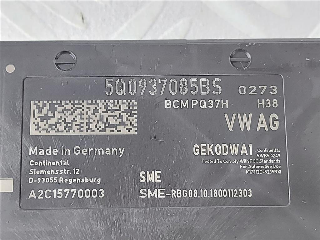 модуль BCM БЛОК УПРАВЛЕНИЯ бортовой vw GOLF VII JETTA