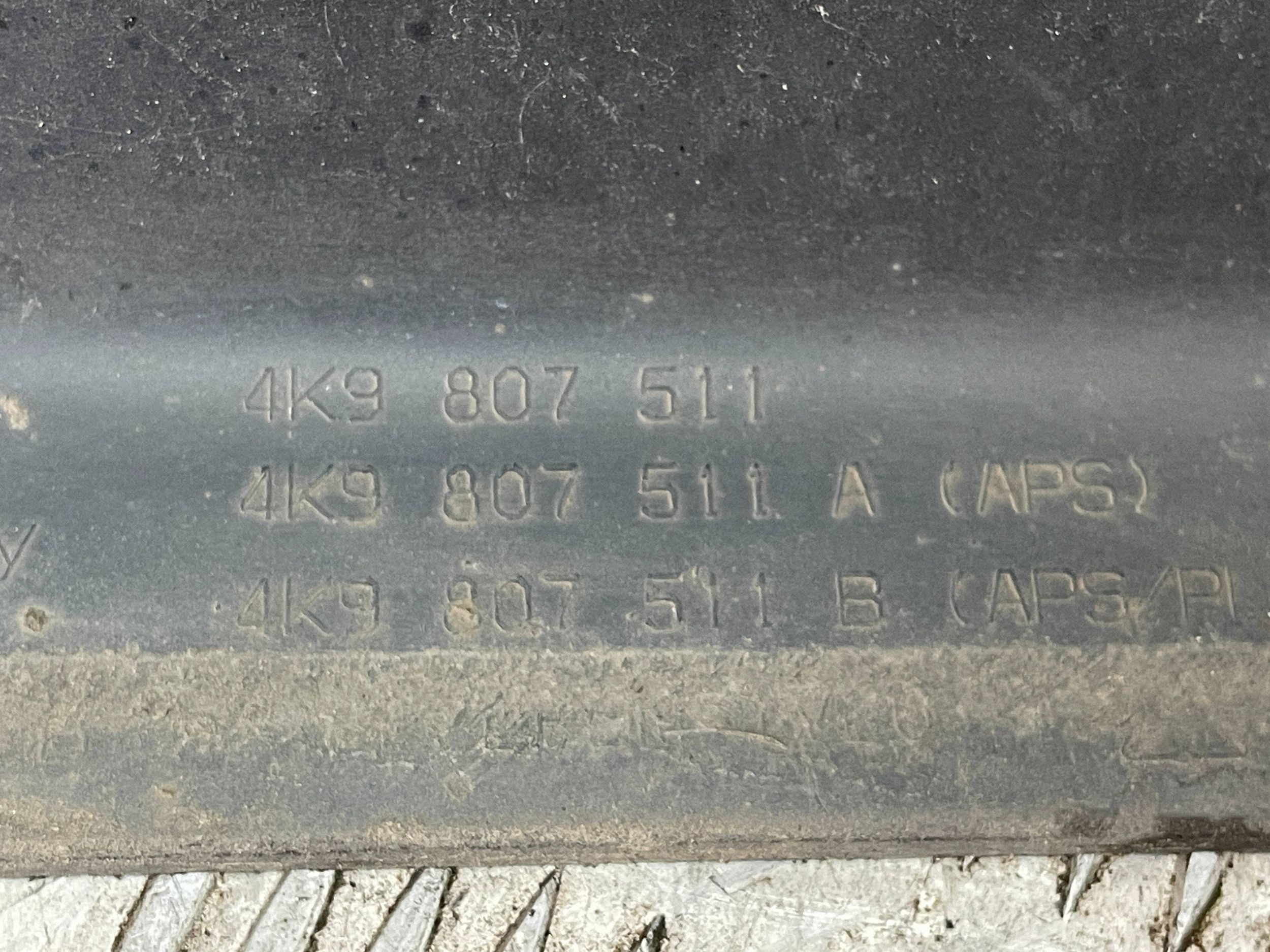 bumper rear rear part AUDI A6 C8 4K 18- 4K9807511