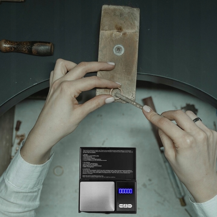 WAGA JUBILERSKA PRECYZYJNA ELEKTRONICZNA 0,01- 200g WAGI LCD Rodzaj wagi