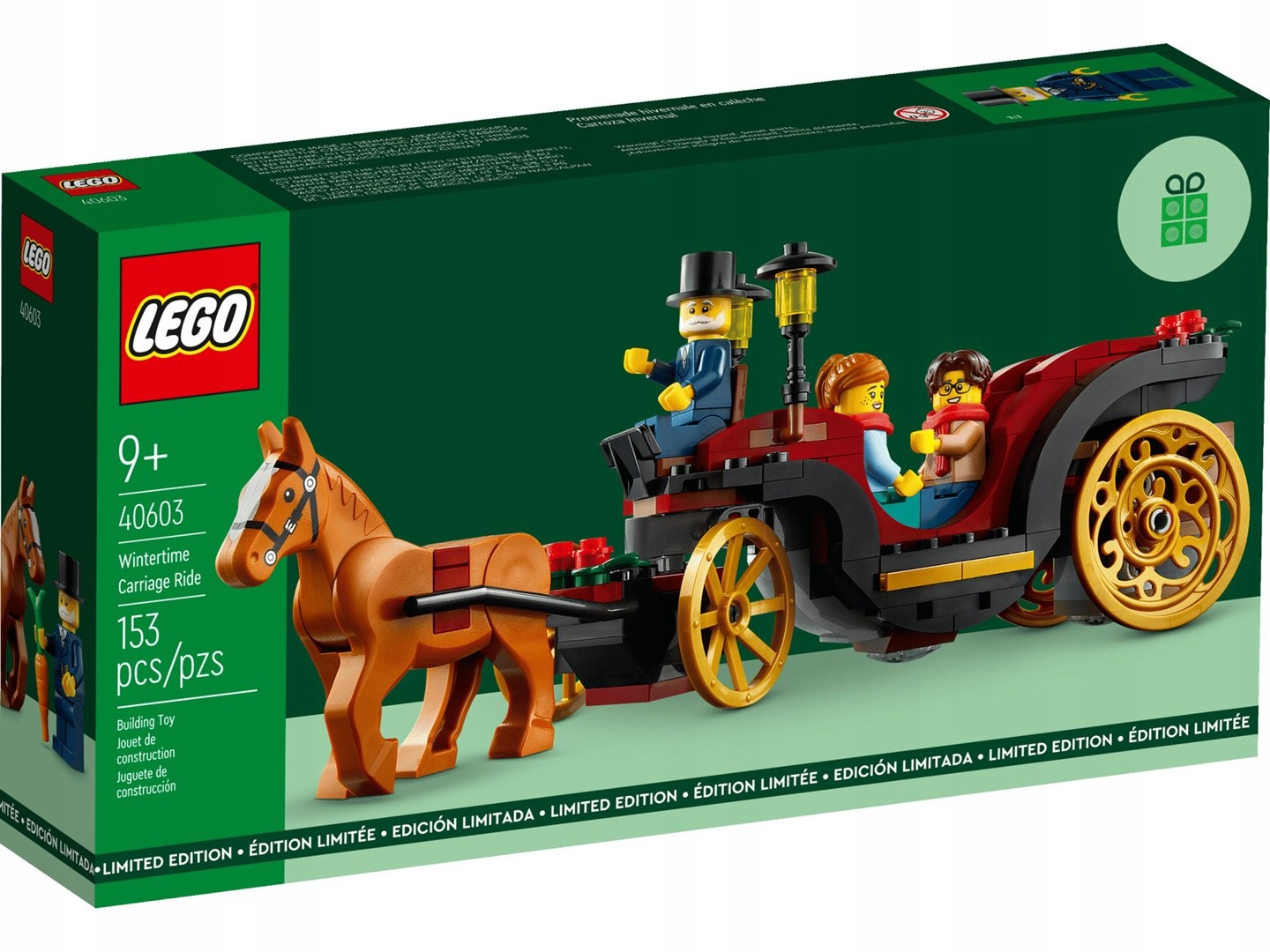 Lego Okolnostní 40603 Zimní kulig