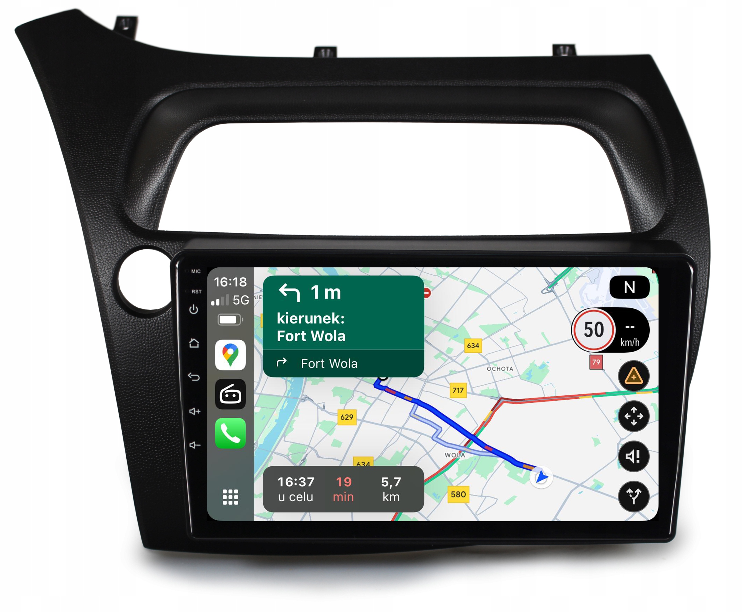 Honda CIVIC Ufo 2006-2011 Rádio Navigace Android Carplay 8GB/128GB Dsp