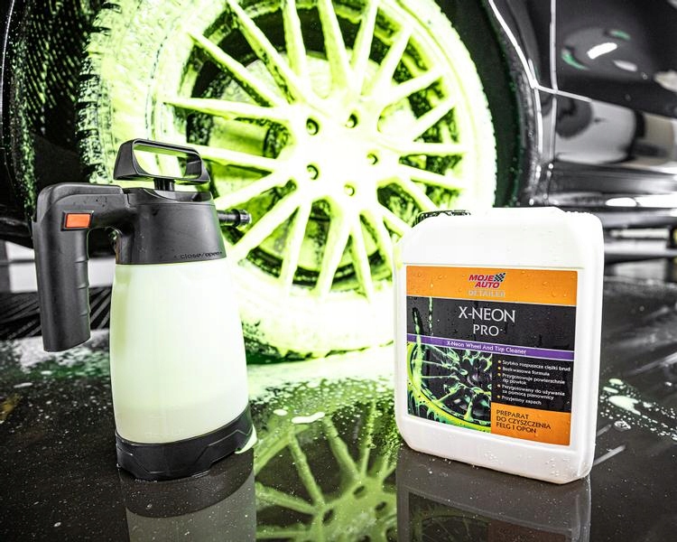 MOJE AUTO X-NEON PRO PREPARAT DO CZYSZCZENIA FELG I OPON 5L Producent Moje Auto