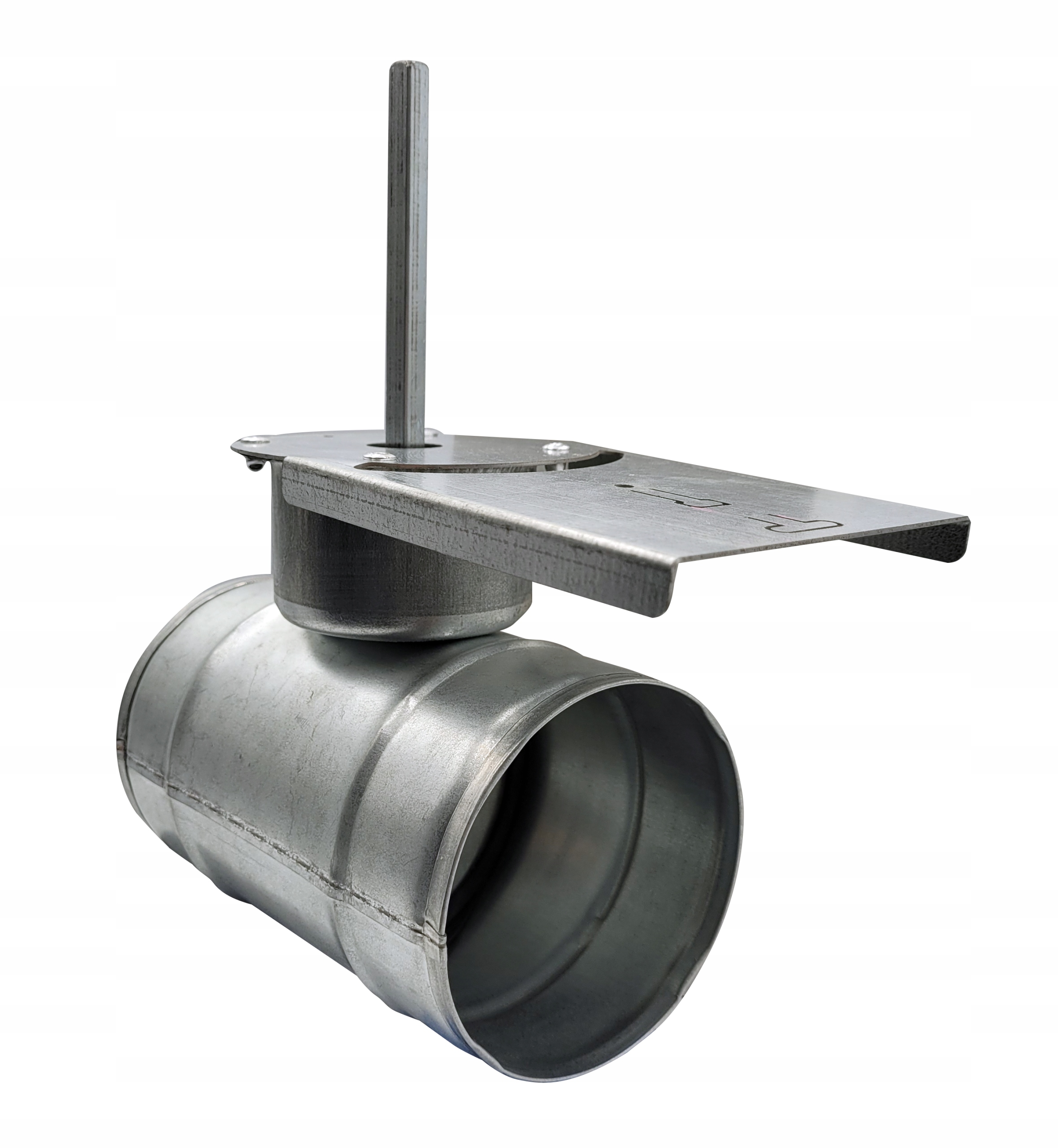 Przepustnica szczelna pod SIŁOWNIK DATM 125 mm