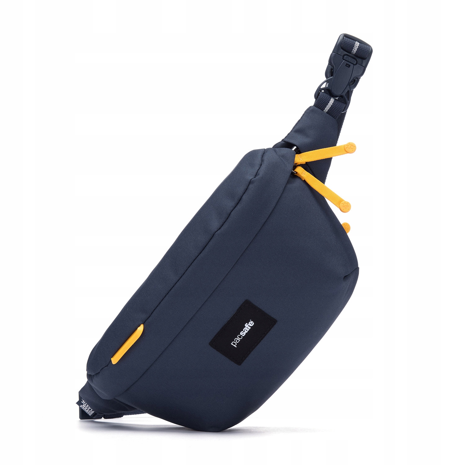 Pacsafe Go Silná bederní ledvina s blokádou zámků a ochranou Rfid karet Navy