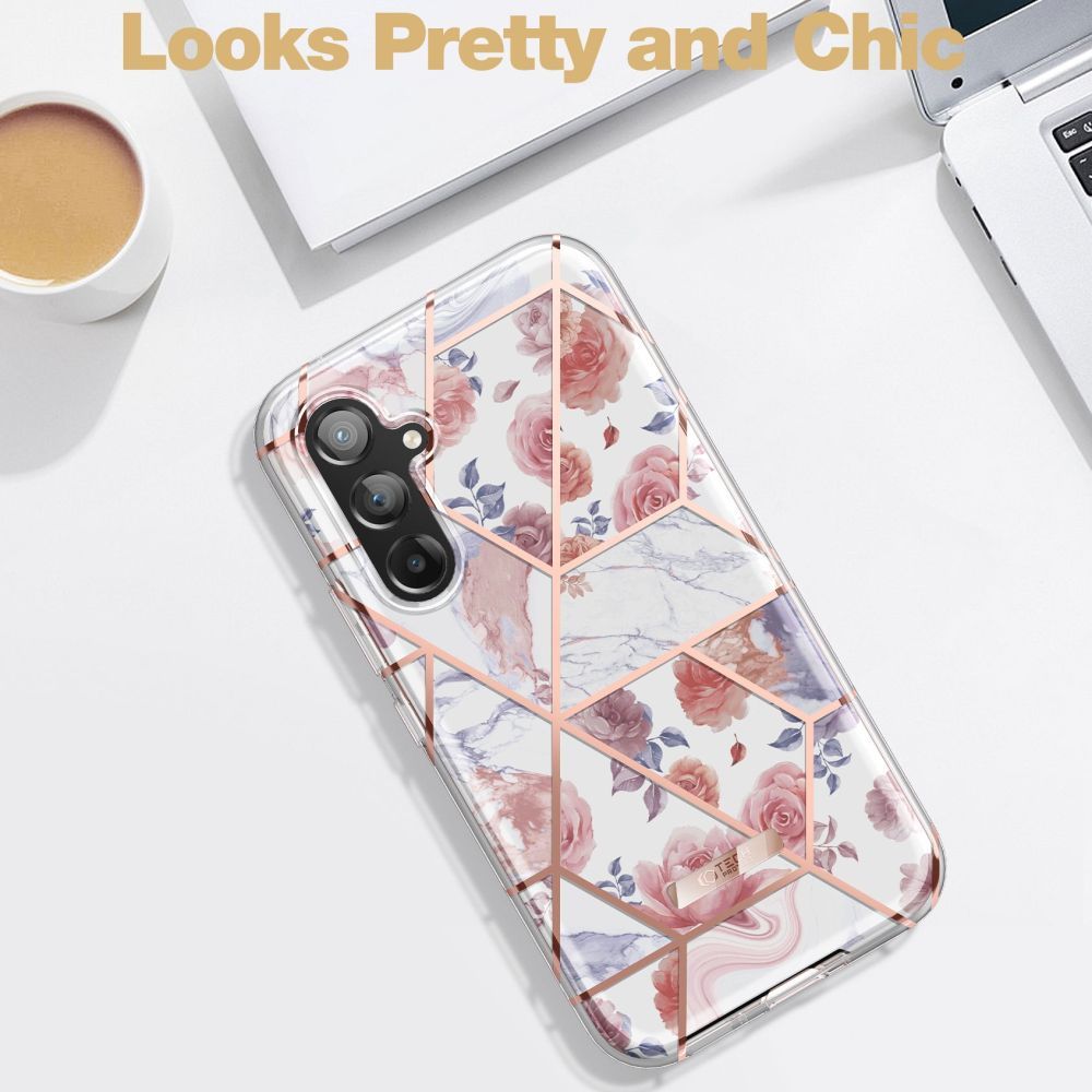 Etui z Szybką Velar Braders do Galaxy A54 5G Kolor wielokolorowy