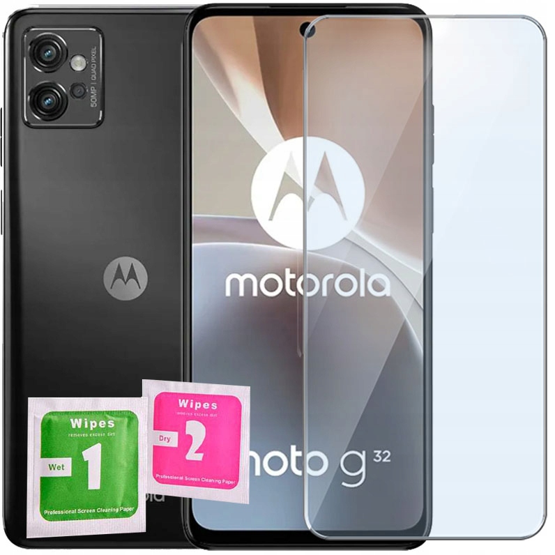 ETUI MATOWE SLIM do MOTOROLA MOTO G32 +SZKŁO Kolekcja Nakładka Soft