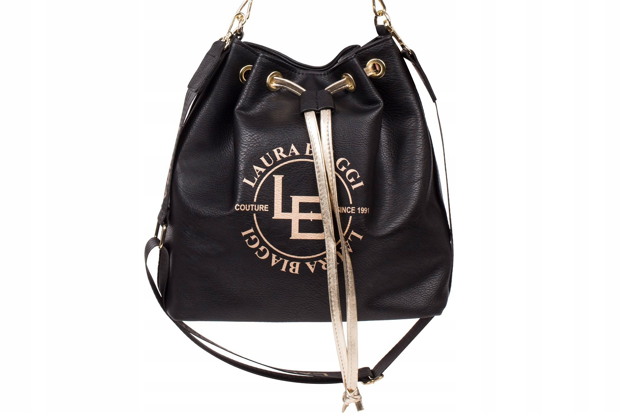 TOREBKA LAURA BIAGGI WOREK SHOPPER LISTONOSZKA NEW Kolekcja LAURA BIAGGI