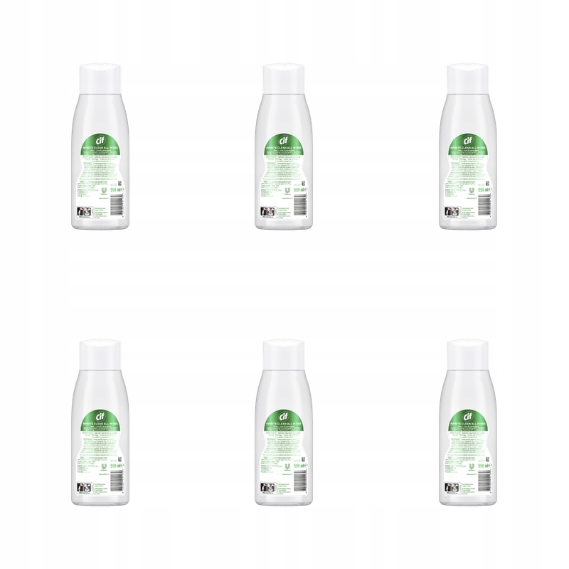 Cif Refill Clean Lime &amp; Lemongrass 590 ml X6