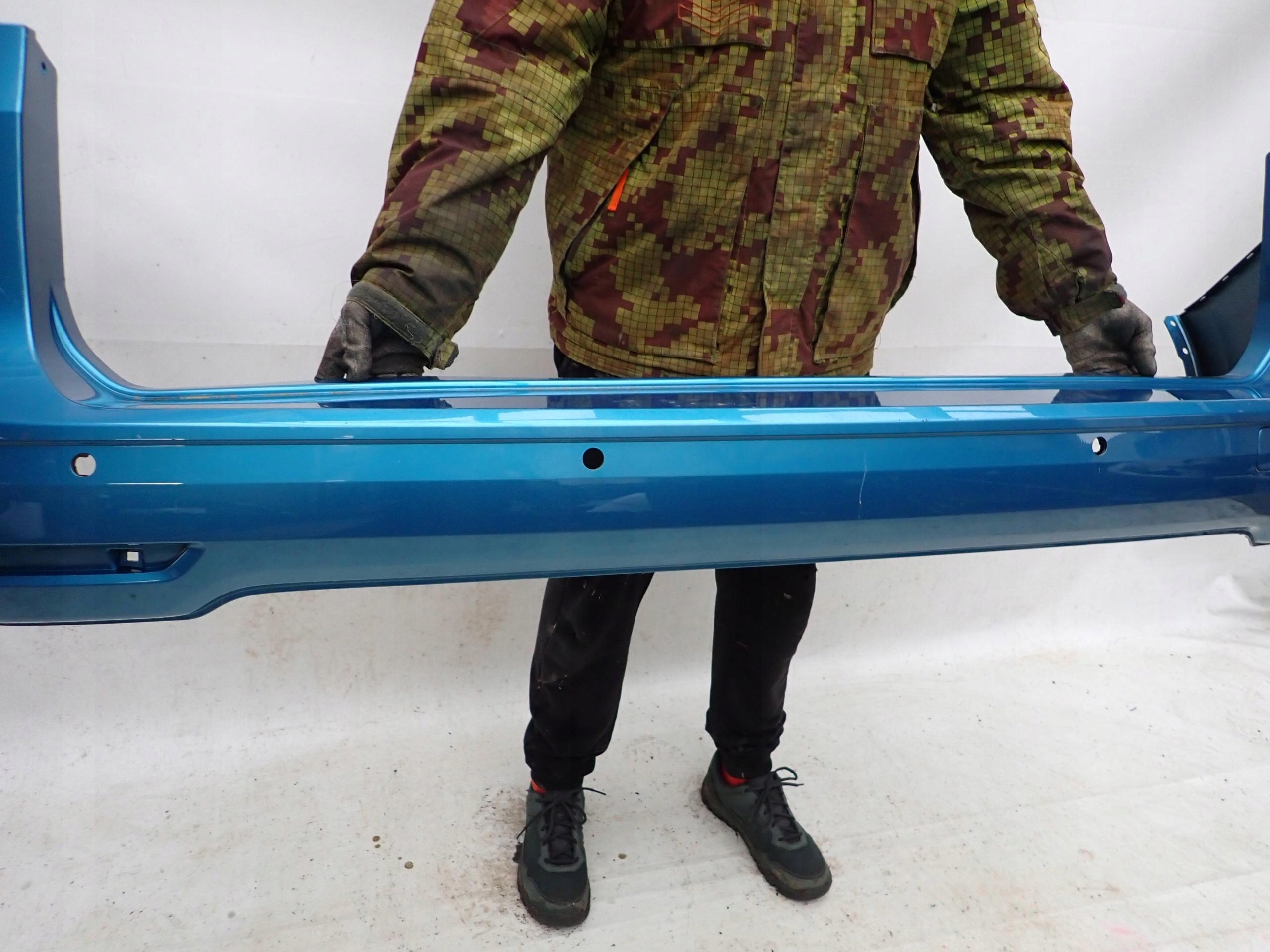 VW CADDY 2K7 IV 20- bumper rear part rear 6PDC