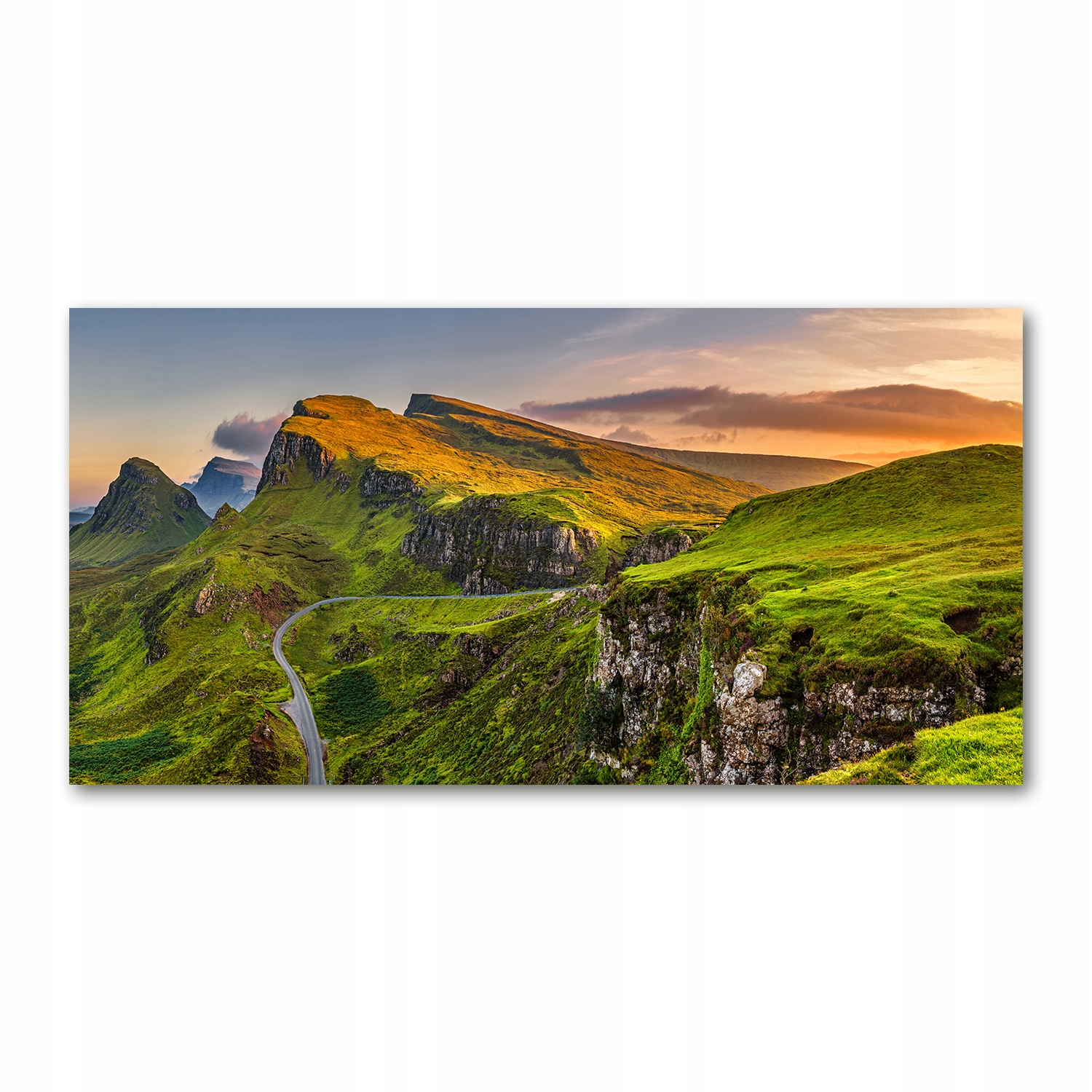 

Foto-obraz akryl Wzgórza Szkocji zdjęcie 140x70 cm