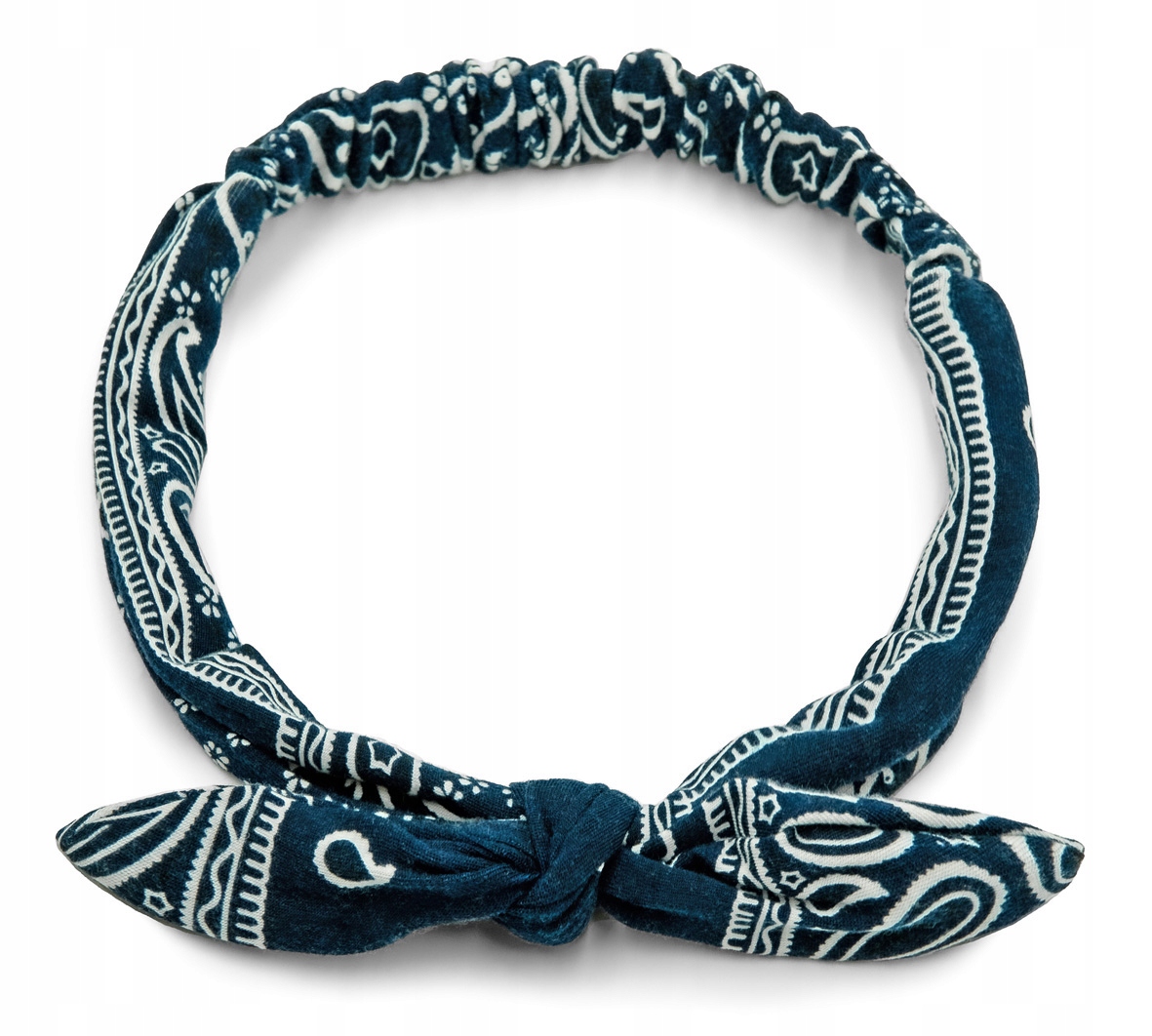 

Opaska do włosów Pin-up kokarda bandana Paisley