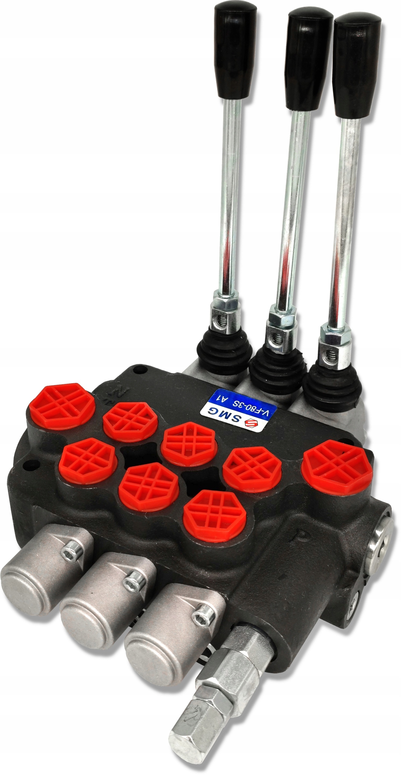 3-SEKČNÍ Hydraulický Rozdělovač 80 L