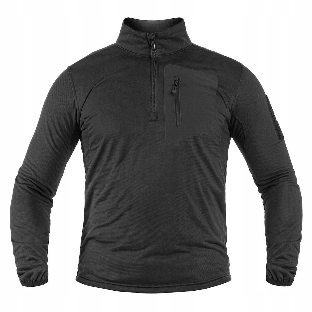 Fleecová Mikina Highlander Forces Tactical Hirta Fleece černá Xs Mikina fleecová