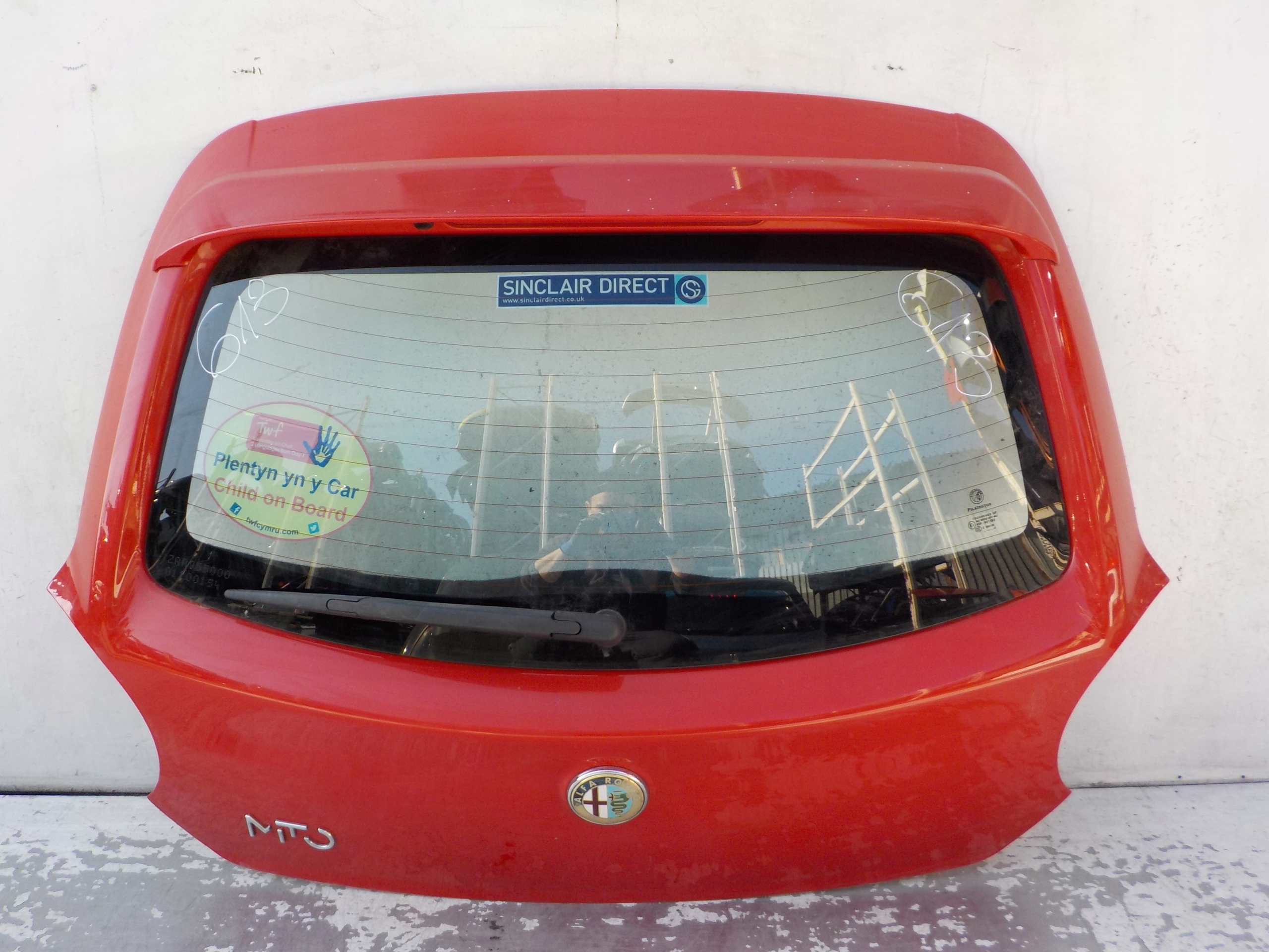 613 ALFA ROMEO MITO boot door rear