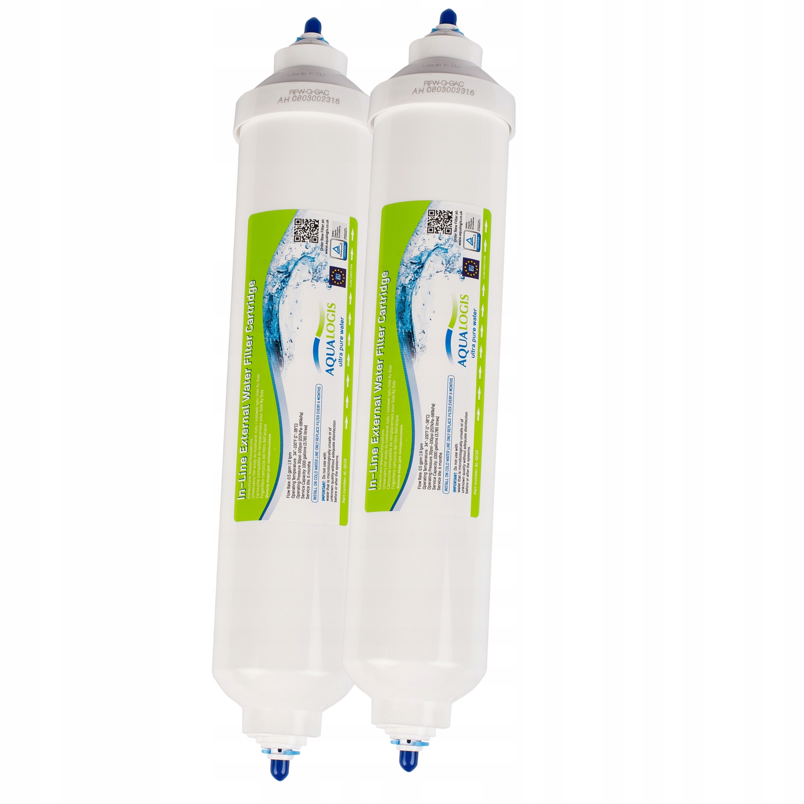 2x DAEWOO DD7098 3010541600 FILTR WODY DO LODÓWKI