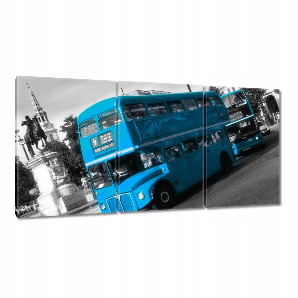 

Obrazy 120x60 Londyński autobus