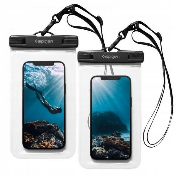 Spigen Waterproof Case A601 Universal2szt Crystal Clear