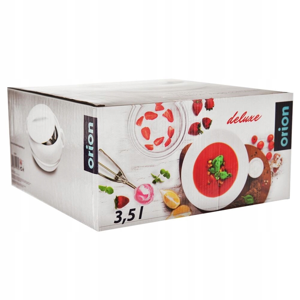 Termomisa TERMOS obiadowy pojemnik termiczny na żywność waza na zupę 3,5L Linia Deluxe