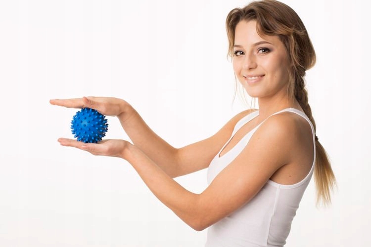 PIŁKA REHABILITACYJNA JEŻYK ZIELONA 7,6CM TULLO Marka Tullo