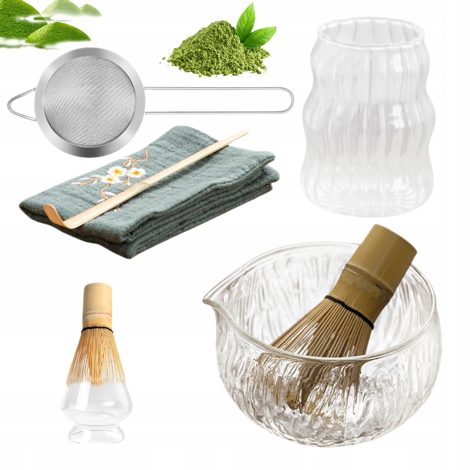 Levně Čajová Sada Matcha, Sada Metliček Dárek