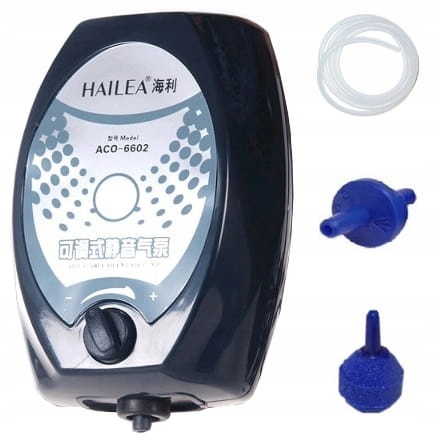 

Napowietrzacz do akwarium Hailea ACO-6602 Zestaw
