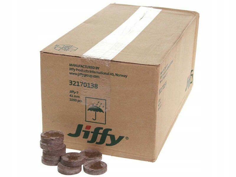 Rašelinové Kotouče Jiffy Pro Výsev 41 mm 1000 kusů