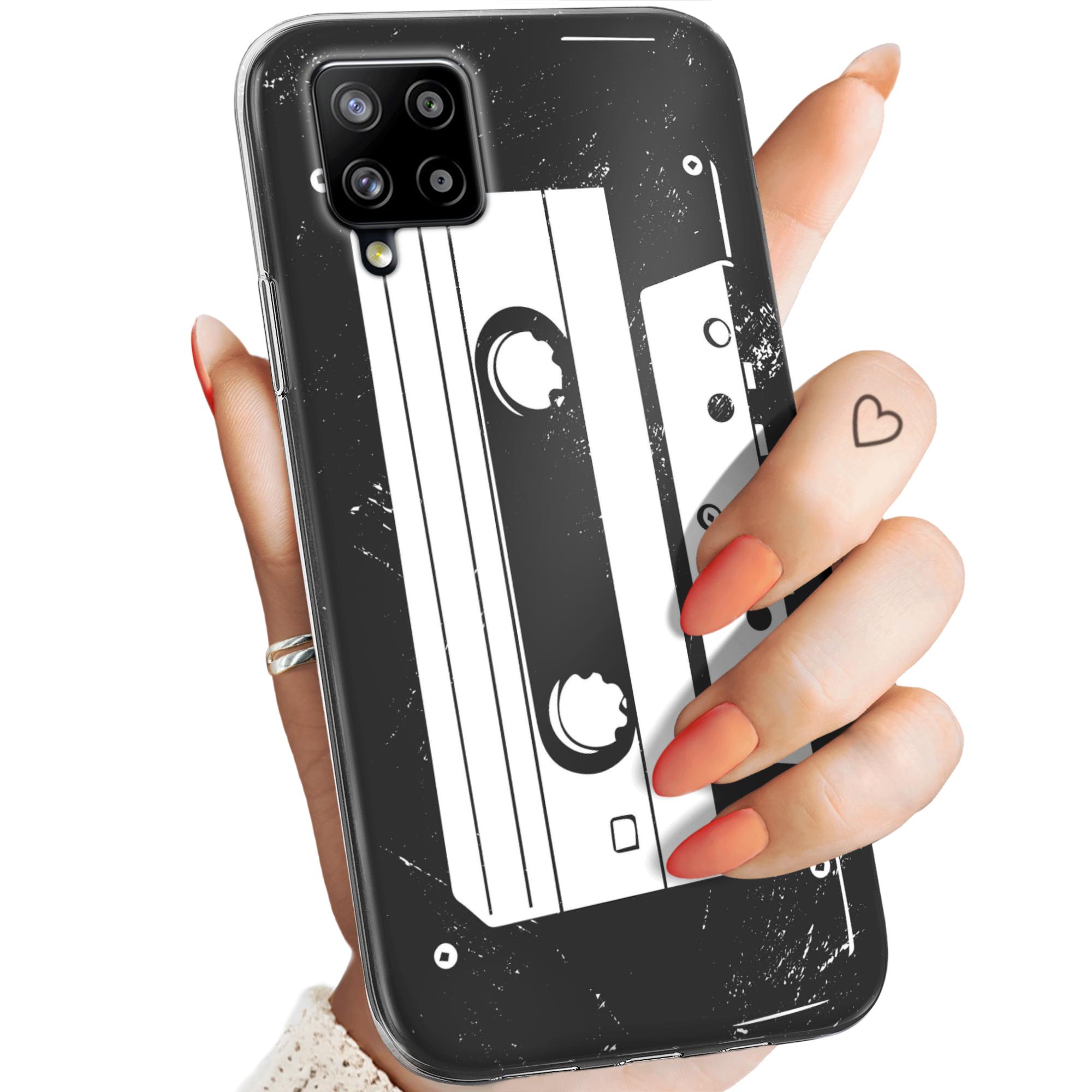 Etui Do Samsung A42 5G Retro Old School Muzyka Gry Obudowa Pokrowiec