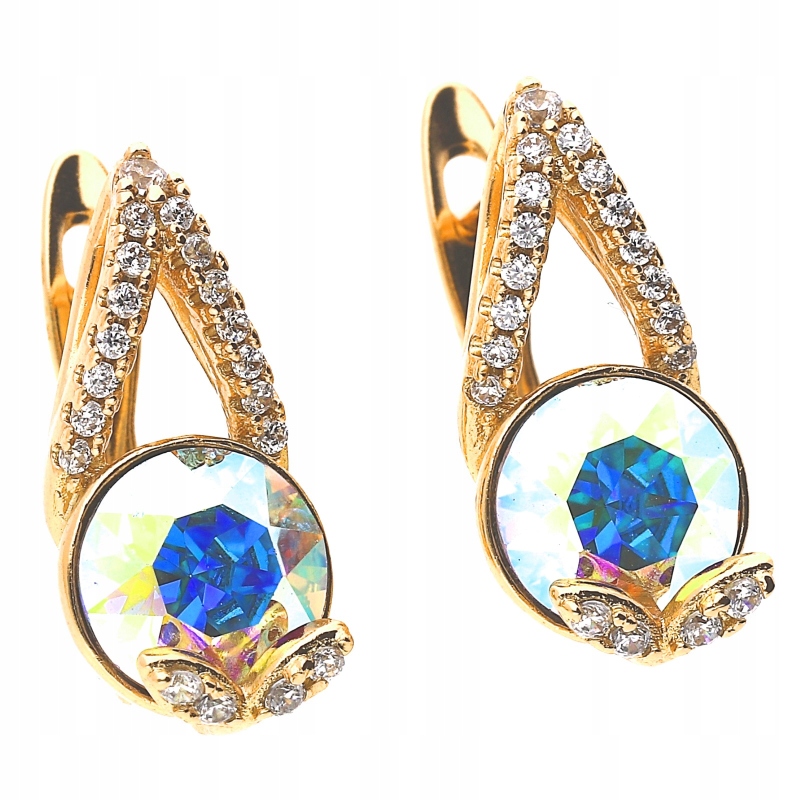 

Kolczyki Pozłacane Crystal swarovski Xuping