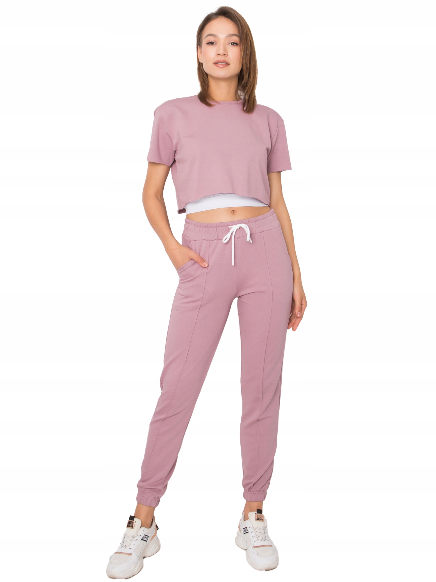 

Bluza spodnie Top damski Komplet bawełna - L